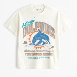 Abercrombie & Fitch Miami Dolphins Graphic Tee